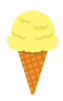アイスクリームの…