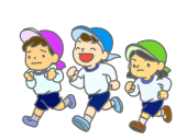 朝マラソンをがん…