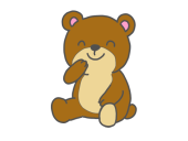 ほほえむくま／ワ…