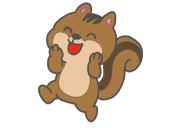 にっこり笑顔のリ…