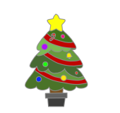 クリスマスツリー…