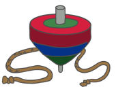 こま（独楽）のイ…