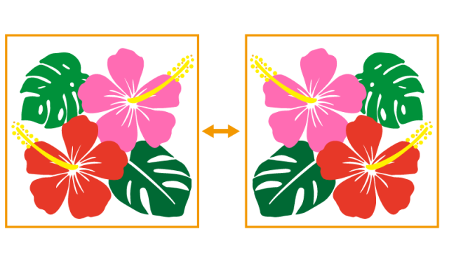 ワードで画像を反転させる方法 手順 使い方 素材ラボ