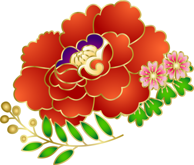 50 牡丹 イラスト 簡単 美しい花の画像