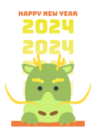 2024 年賀状…