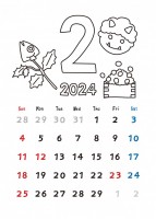 ぬり絵　2024…