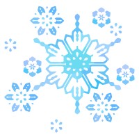 雪のワンポイント…