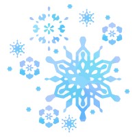 雪のワンポイント…