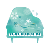 冬のピアノ