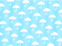 傘のパターン（ブ…