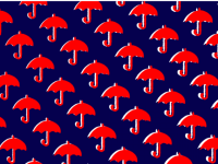 傘のパターン（ネ…