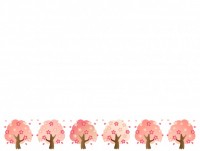 桜の木の背景