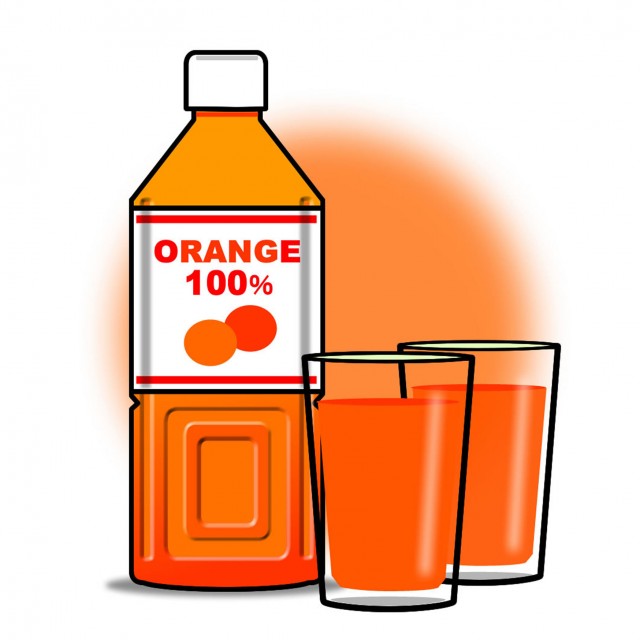 オレンジジュース 無料イラスト素材 素材ラボ