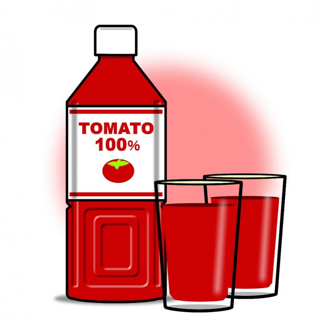 トマトジュース 無料イラスト素材 素材ラボ