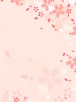 桜の花のテンプレ…