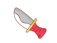 赤いナイフ