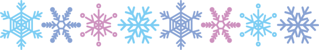 雪の結晶のライン 無料イラスト素材 素材ラボ