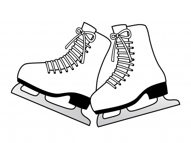 スケート靴 無料イラスト素材 素材ラボ