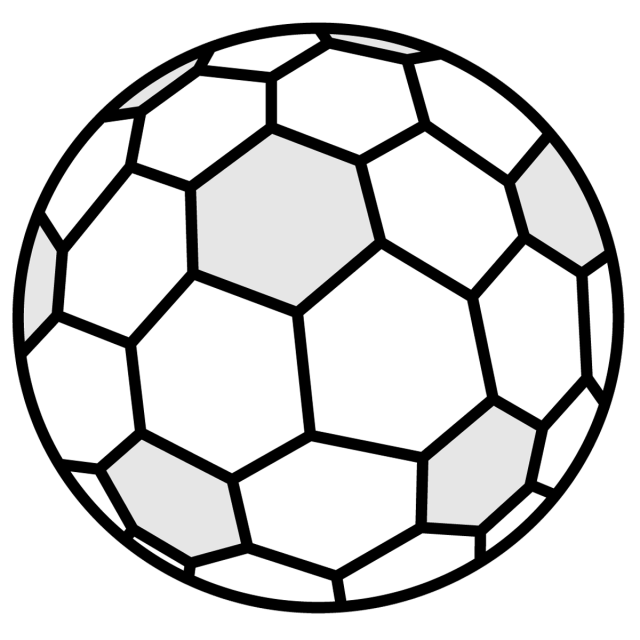 スポーツ ボール ぬりえ 無料イラスト素材 素材ラボ