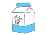 牛乳パック(ブル…