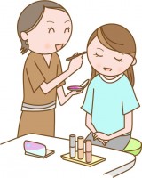 化粧品売り場の店…