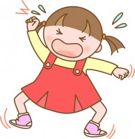 駄々っ子、泣きわ…