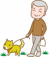 犬の散歩