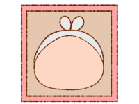 ピンクの財布のア…