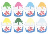 夏祭りの縁日屋台…