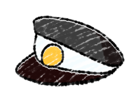 学生帽子(黒)