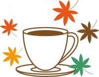 ホットコーヒーと…