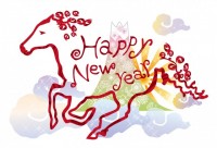 おしゃれ年賀状　…