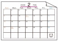 ２０２６年２月　…