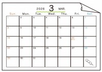 ２０２６年３月　…