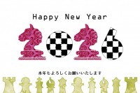 おしゃれ年賀状　…