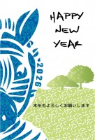 おしゃれ年賀状　…