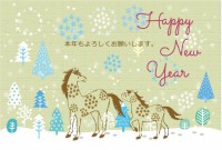 おしゃれ年賀状　…