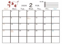 ２０２６年　２月…