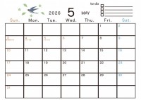 ２０２６年　５月…