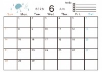 ２０２６年　６月…