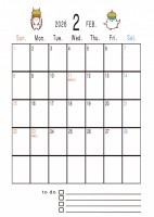 ２０２６年　２月…