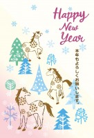 おしゃれ年賀状　…