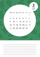 抽象パターンの月…