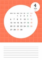 抽象パターンの月…