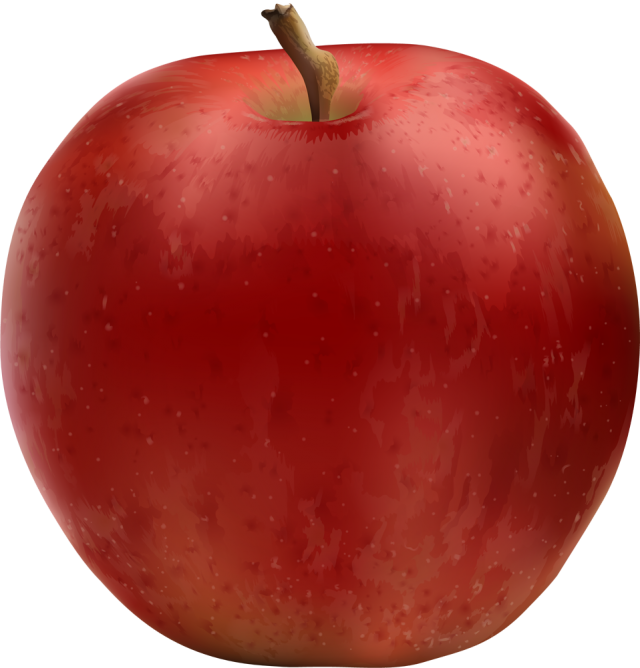 りんごアイコン Cs4ai Png 無料イラスト素材 素材ラボ