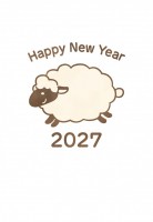 2027年　年賀…