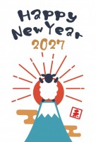 未年年賀状 20…