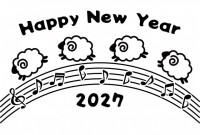 未年年賀状 20…