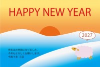 2027年 雪山…