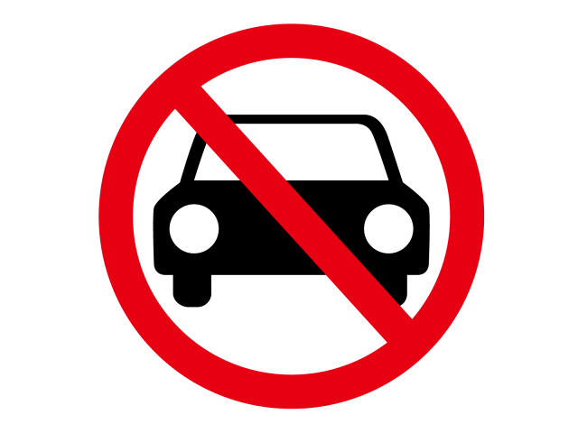 禁止マーク 車 無料イラスト素材 素材ラボ